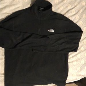 North Face Quarter Zip Fleece Pullover